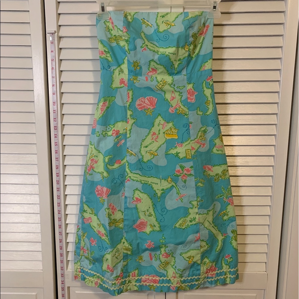 Lilly Pulitzer Bahama dress 6P RN 88189 islands